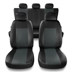 Universal fit car seat covers for Vauxhall Adam (2012-2019) - Auto-Dekor - Comfort - grey